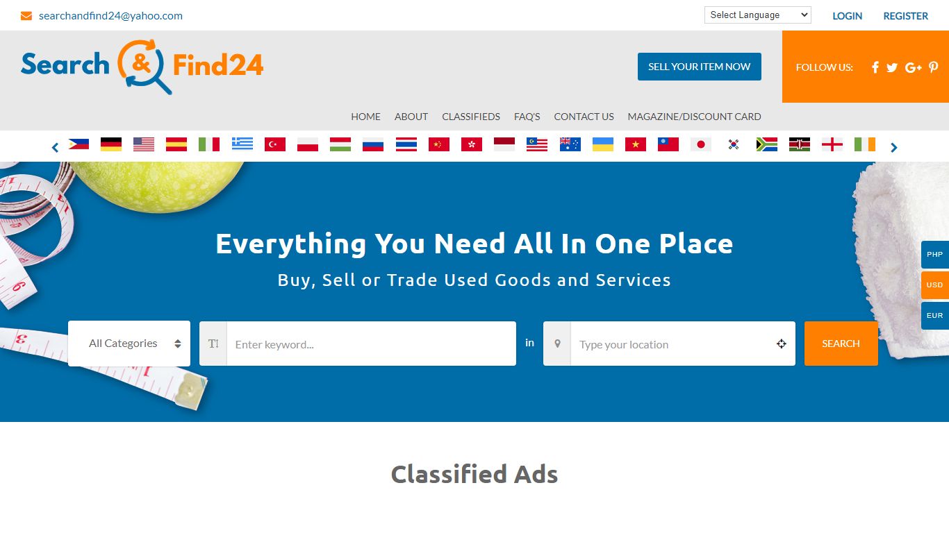 Search and Find 24 – Everything You Need All In One Place