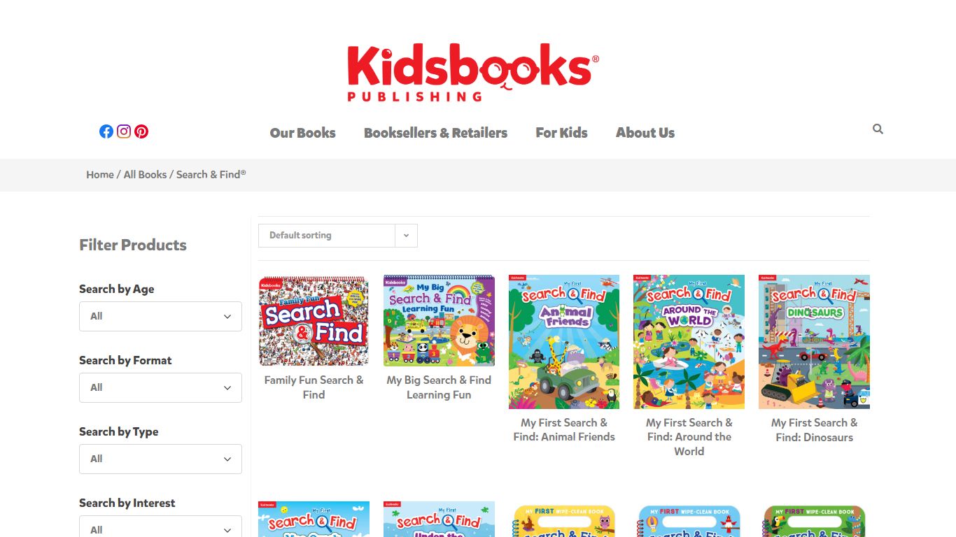Search & Find® – Kidsbooks Publishing